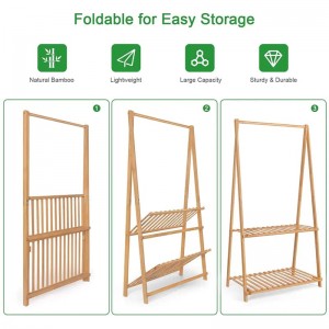 Duża pojemność i oszczędzanie przestrzeni Bamboo Kids Kider