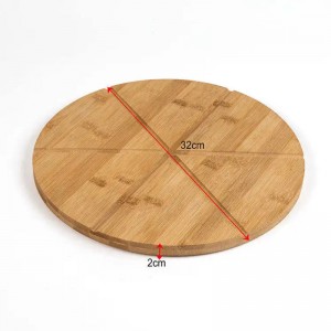 Bamboo Pizza Round Cutting