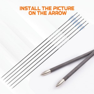 100 Grain Wstaw punkt pocisku dla ID4.2 mm strzałek węglowych