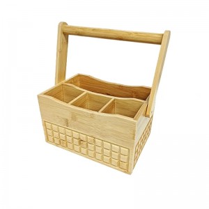 Bambusowe uchwyty magazynowe dla wielofunkcyjnych