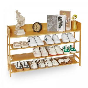 Część wielofunkcyjna korytarza i szafy Bamboo Shoe Rack