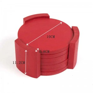 Kolorowy bambusowy kubeknowoczesny bambusowy bambusowy bambusowy zestaw kolejki górskiej