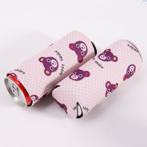 Wysokiej jakości ekologiczne szczupłe piwo chłodneniestandardowe logo wydrukowane jednocześnie