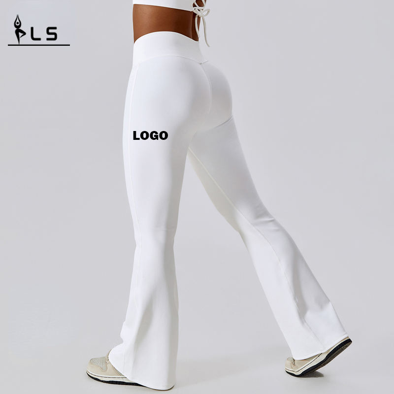 SC101012 Niestandardowe logo bezproblemowe legginsy dla kobiety podnoszące tyłki Legginsy Sports Flear Spodnie jogi