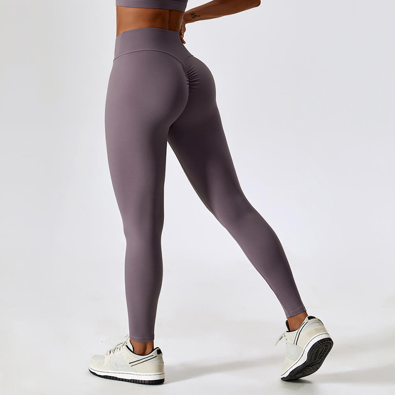 SC10107 Niestandardowe oddychające czterokierunkowe spodnie rozciągają rozciąganie wysokiej talii Szybkie suche joga dla kobiet