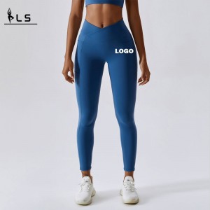 SC10117 Scrunch Butt Leggins dla kobiet zniestandardowymi rajstopamina siłowni logo Scrunch Butt Women Yoga Leggins
