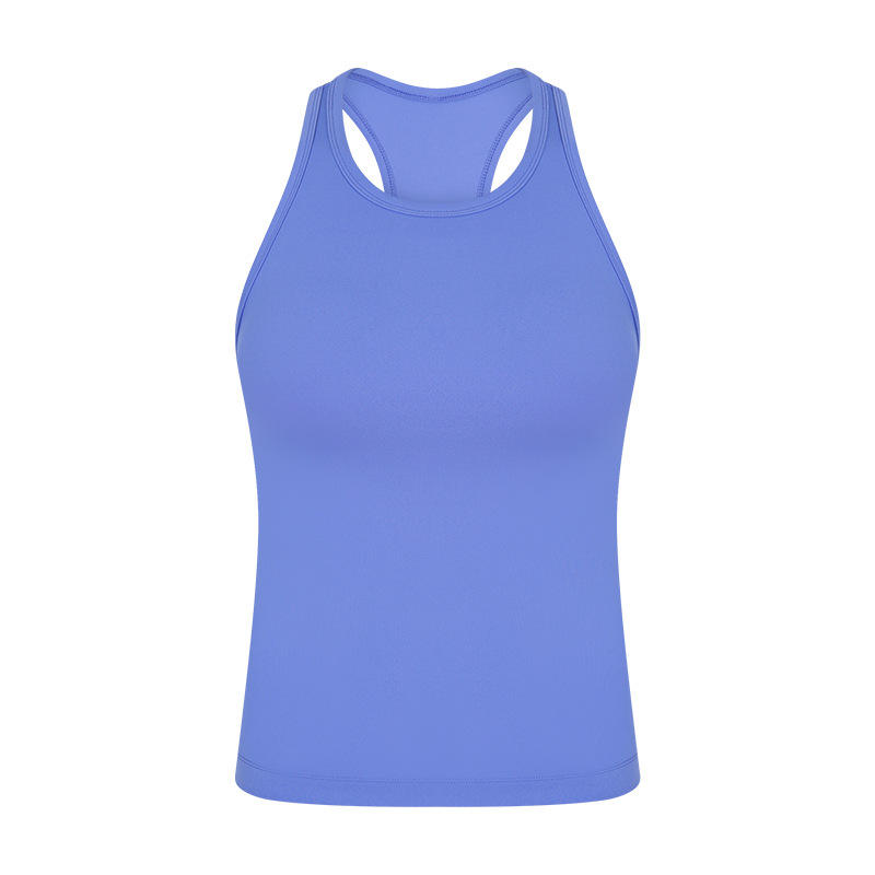 SC10242 Croppressionped Cothed Tank Tank z podkładkami treningowymi Gym Joga Bra Cropped Cami Tops