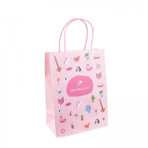 Ekologiczne recyklingowe czarne białe jedzenie opakowaniena wynos do papieru rzemieślnicze