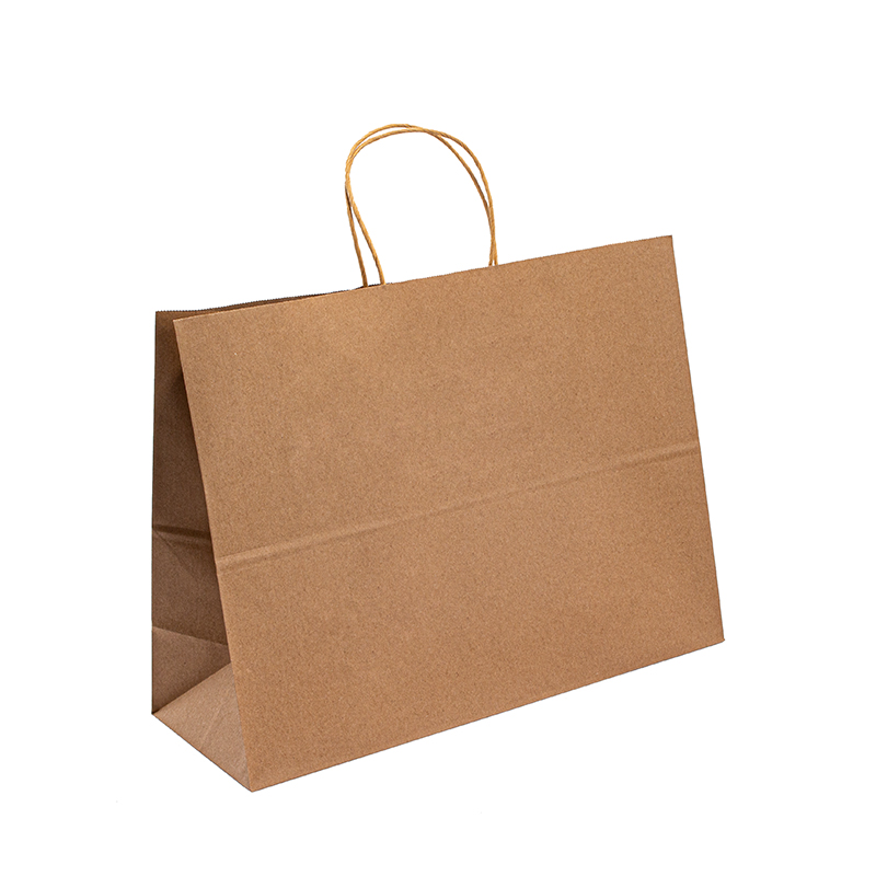 papierowe torby papierowe worki papierowe Kraft Paperowe torby papierowe cena worka z recyklingu z uchwytem torbyna zakupy kraft