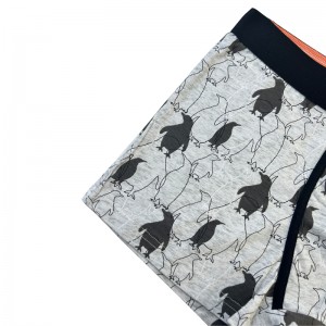 OEM Hurtowe boksy drukowane plus rozmiar oddychające poliestrowe bieliznę Mężczyźni Mężczyźni Bokserki drukowania logo