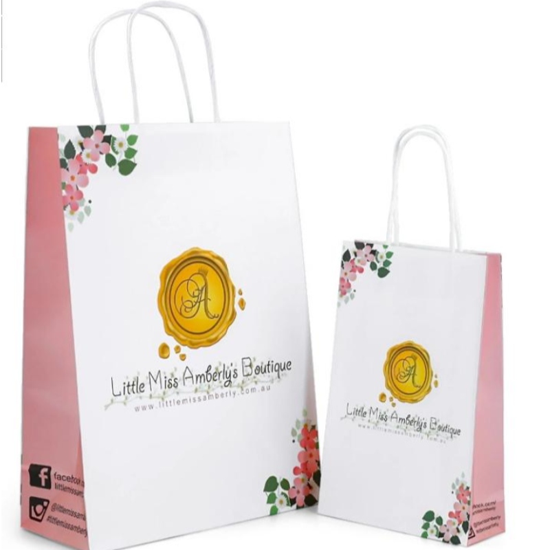 Świąteczne torbyna zakupy papierowe torbynaniestandardowe opakowanie torby do pakowania promocji