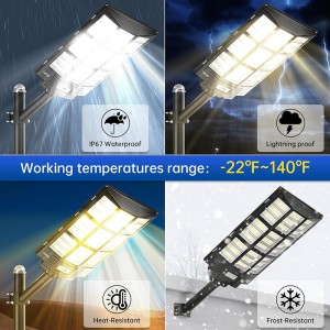 Lampa słoneczna indukcyjna indukcyjnana zewnątrz