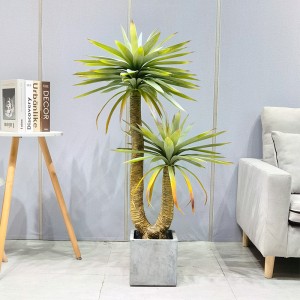Symulacja dekoracyjna Ornamental Ornamental AllSason Vivid Dracaena Dree for Garden Dostawca Wzdupia Dekoracje ogrodnicze dekoracje ogrodnicze