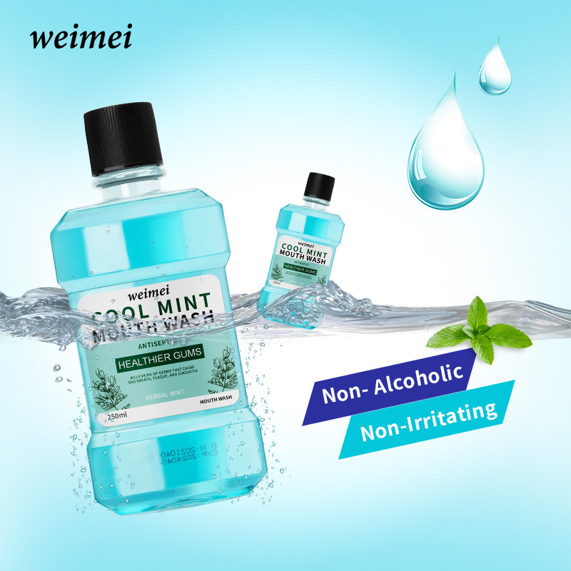 Fajne płukanie jamy ustnej