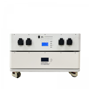 Ustaw do układu energii magazynowania domu 10 kWh Bateria litowa magazynowanie baterii litowej 51,2V 190a z falownikiem 6000 W