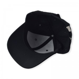 Gorąca wyprzedażniestandardowa czapka baseballowa 2D haftowane logo kobiety 6 Panel Outs Sport Cap Black Curve Brim Edwear Zamontowane czapki baseballowe