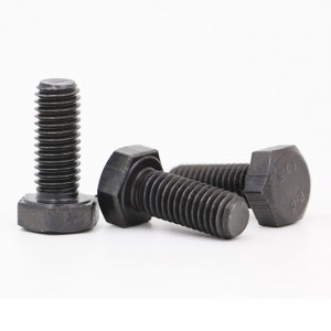 Śruba sześciokątna ze stali węglowej klasy właściwości 12.9