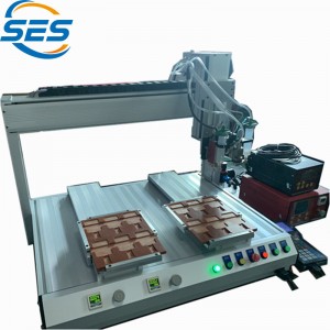 Podwójnie-Maszyna dozująca płytkę drukowaną z zaworem strumieniowym Head Jet