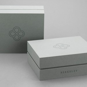 Minimalistyczna pokrywka Kraft-Pudełko bazowe