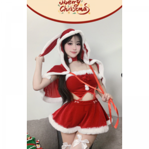 Cosplay Christmas Costumes, Seksowne mundury w klubienocnym, Nowy Rok\\Powodowane zestawy, czyste iniewinne \\„Nie musisz się starać\\„Namiętne stroje króliczki: 291+250 Cena:$169,99