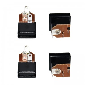 DC Socket DC-207, bezpośrednie wstawianie audio, dwa-Gniazdo zasilania miedzianego szpilki