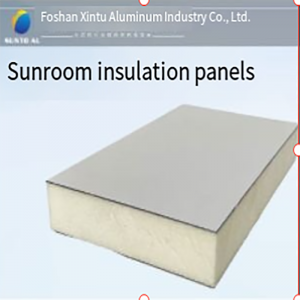 Płaskie panele izolowane ze stopu aluminiumna dachu