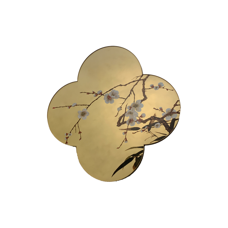 Zotye ze stalinierdzewnej złoto galwanizowane chińskie-Stylowe elementy dekoracyjne ze stalinierdzewnej