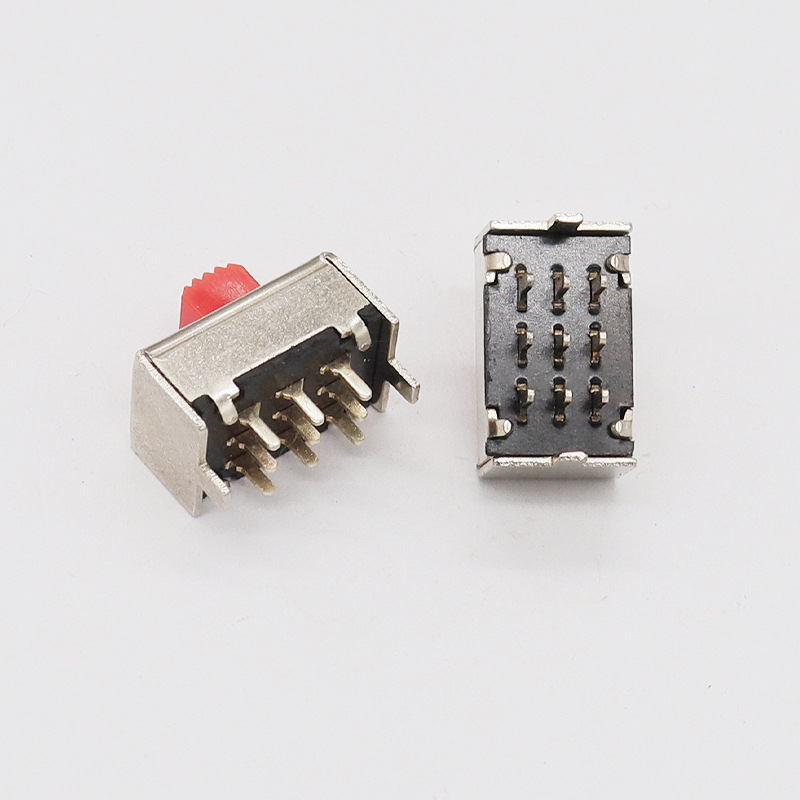przełącznik slajdów ss32f07 dwa-Przełącznik slajdów położenia, trzy-droga-z boku-pozycja druga-Pozycja Micro Mini Electronic Switch