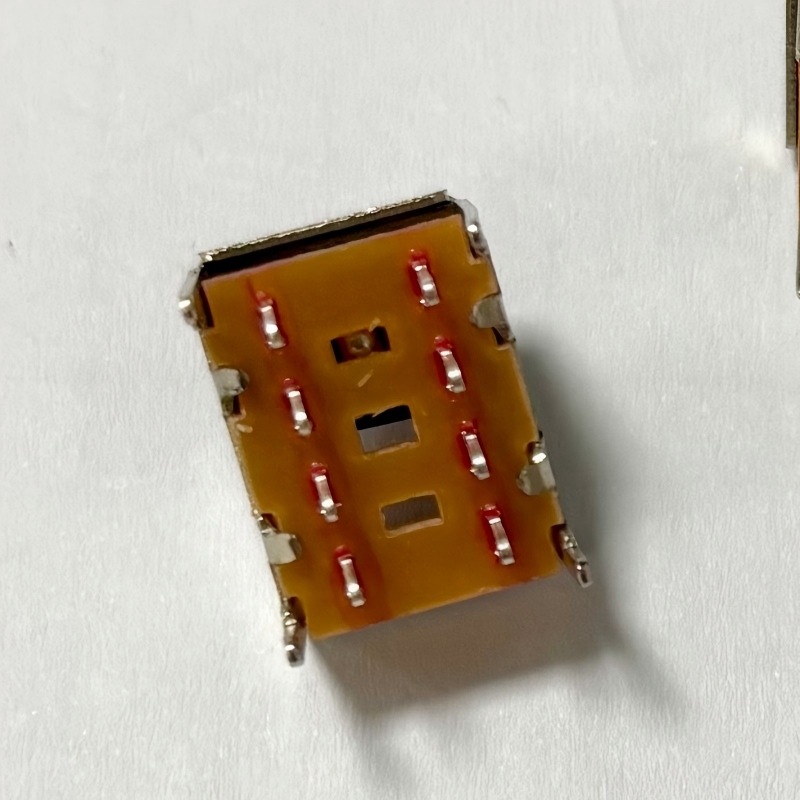 przełącznik suwakowy SS23F06 3-miejsce, 10-konstrukcja pinów do świateł LED -- Bezpośrednio w fabryce Dongguan